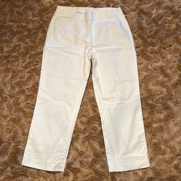 NIC+ZOE Pants - Nic + Zoe White Cropped Pants size 4